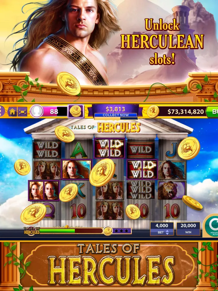 Capturas de tela do Golden Goddess Casino