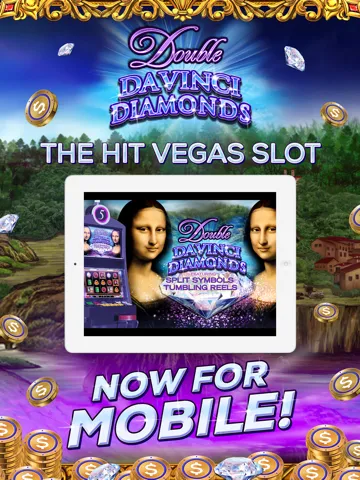 Ảnh chụp màn hình của Double Da Vinci Diamonds: FREE Vegas Slot Game iPad 