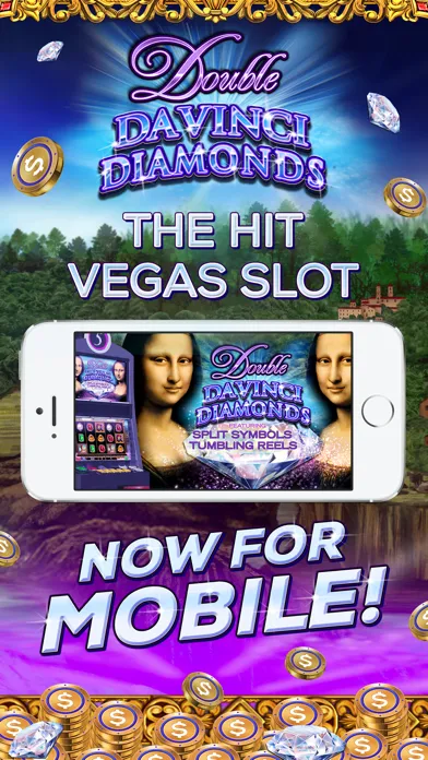 Ảnh chụp màn hình của Double Da Vinci Diamonds: FREE Vegas Slot Game