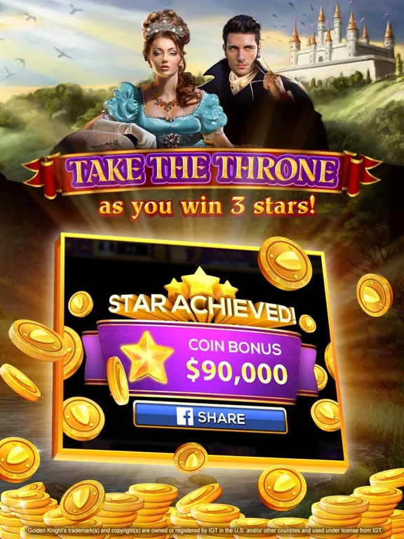 Zrzuty ekranu Golden Knight Casino iPad 