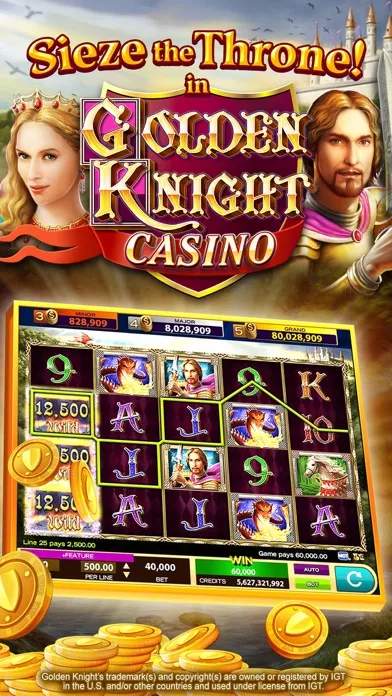 Zrzuty ekranu Golden Knight Casino