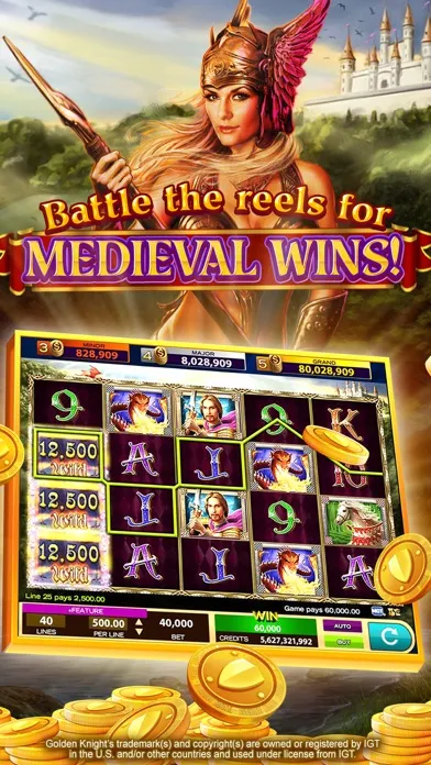 Zrzuty ekranu Golden Knight Casino