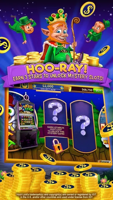Screenshot di Hoot Loot Casino: Fun Slots