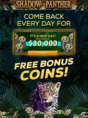 Capturas de tela do Shadow of the Panther: FREE Vegas Slot Game iPad 