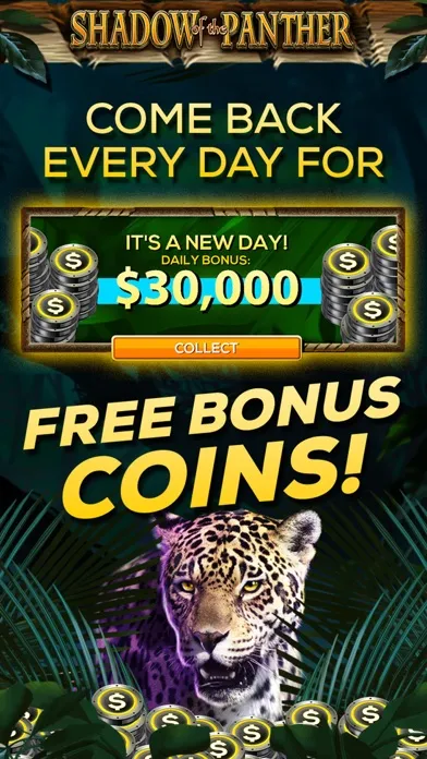 Capturas de tela do Shadow of the Panther: FREE Vegas Slot Game