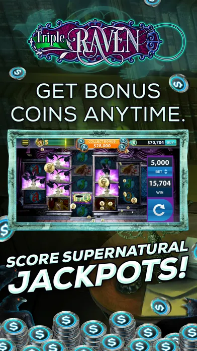 صور Triple Raven: FREE Vegas Slot Game