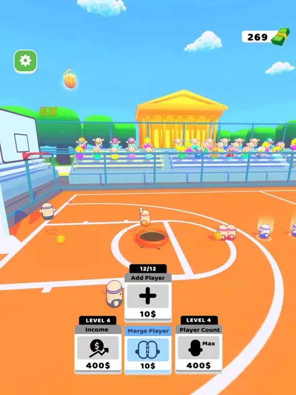 Crazy Hoops! 3D iPad  スクリーンショット