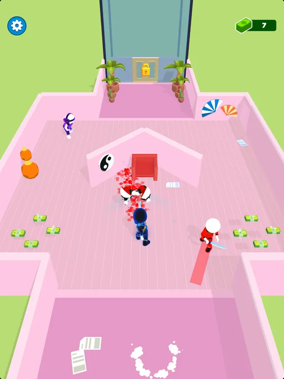 Ninja Fight: Dash and Cut iPad  Screenshots