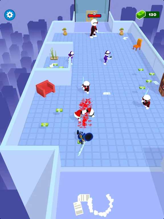 Ninja Fight: Dash and Cut iPad  Screenshots