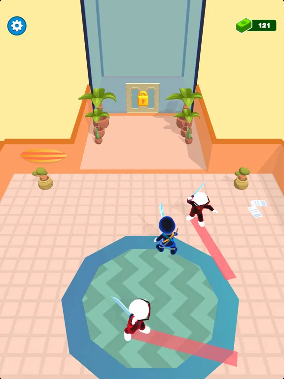 Ninja Fight: Dash and Cut iPad  Screenshots
