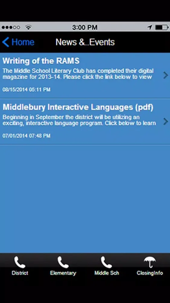 High Bridge School District应用截图