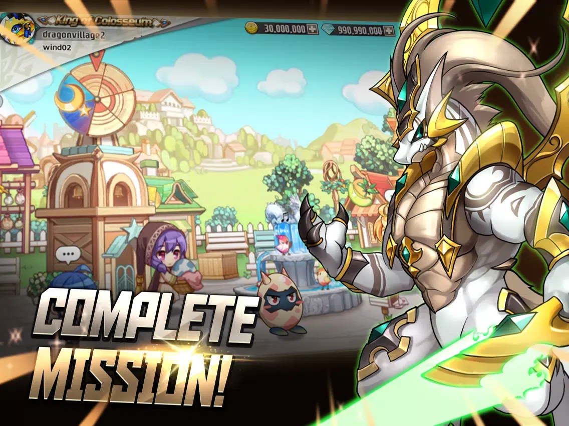 Tangkapan skrin Dragon Village 2 : season 3 iPad 