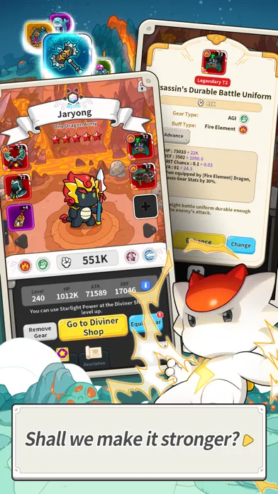 Dragon Village Arena スクリーンショット