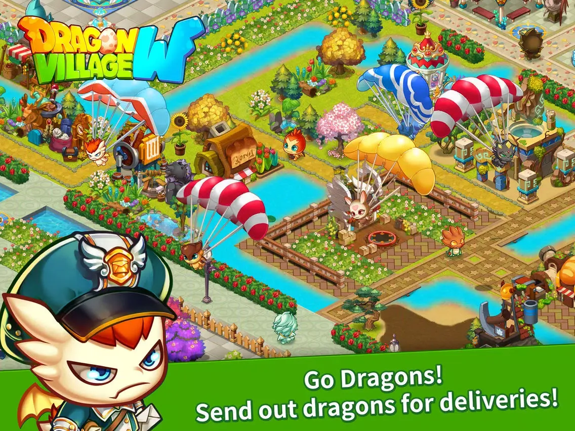 Capturas de pantalla de Dragon Village W iPad 