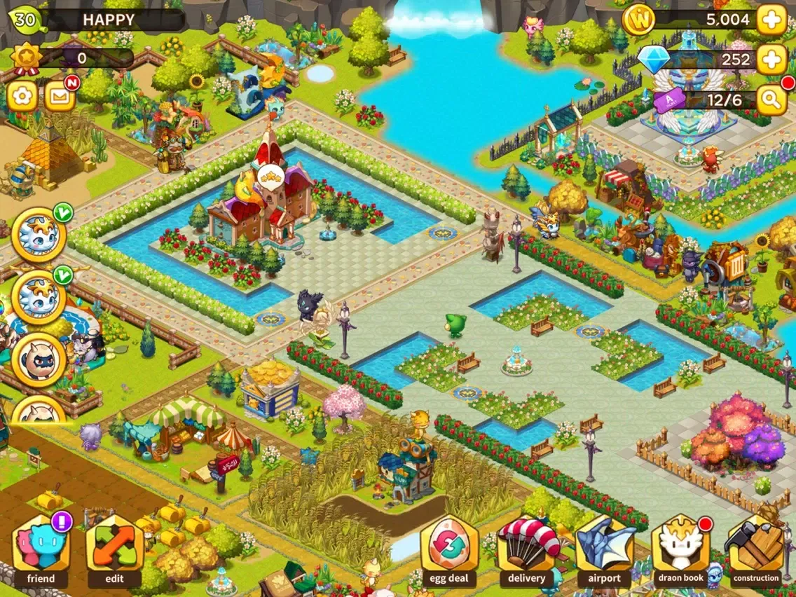 Capturas de pantalla de Dragon Village W iPad 