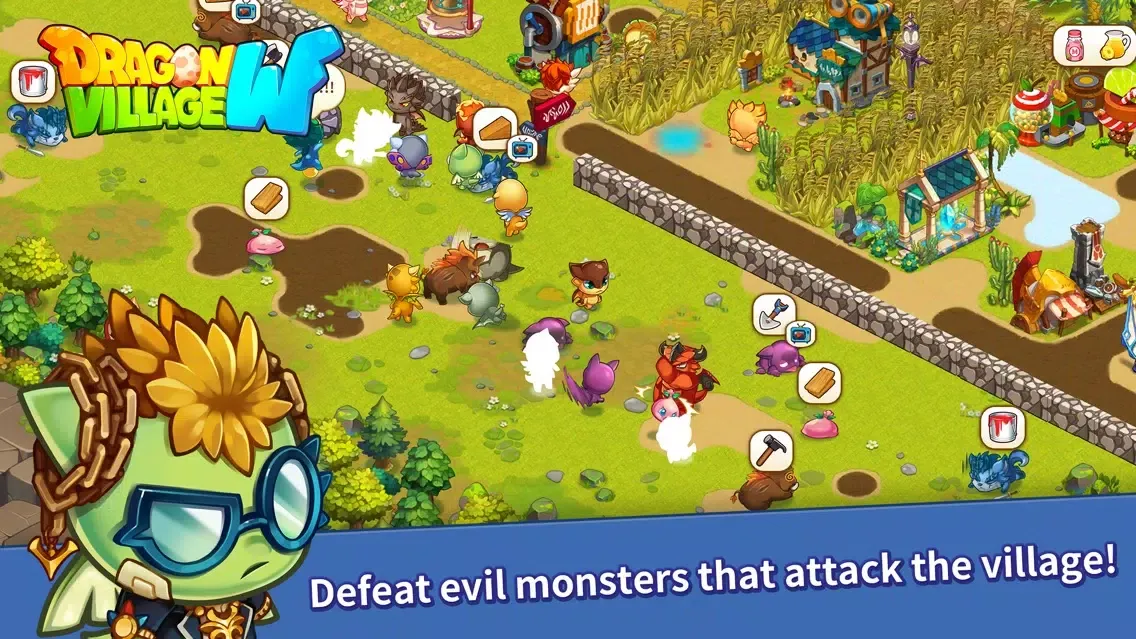 Capturas de pantalla de Dragon Village W