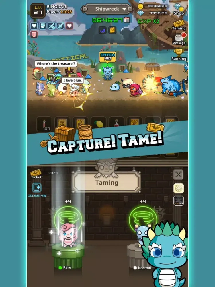 Capturas de pantalla de Pocket Dragons : DragonVillage iPad 