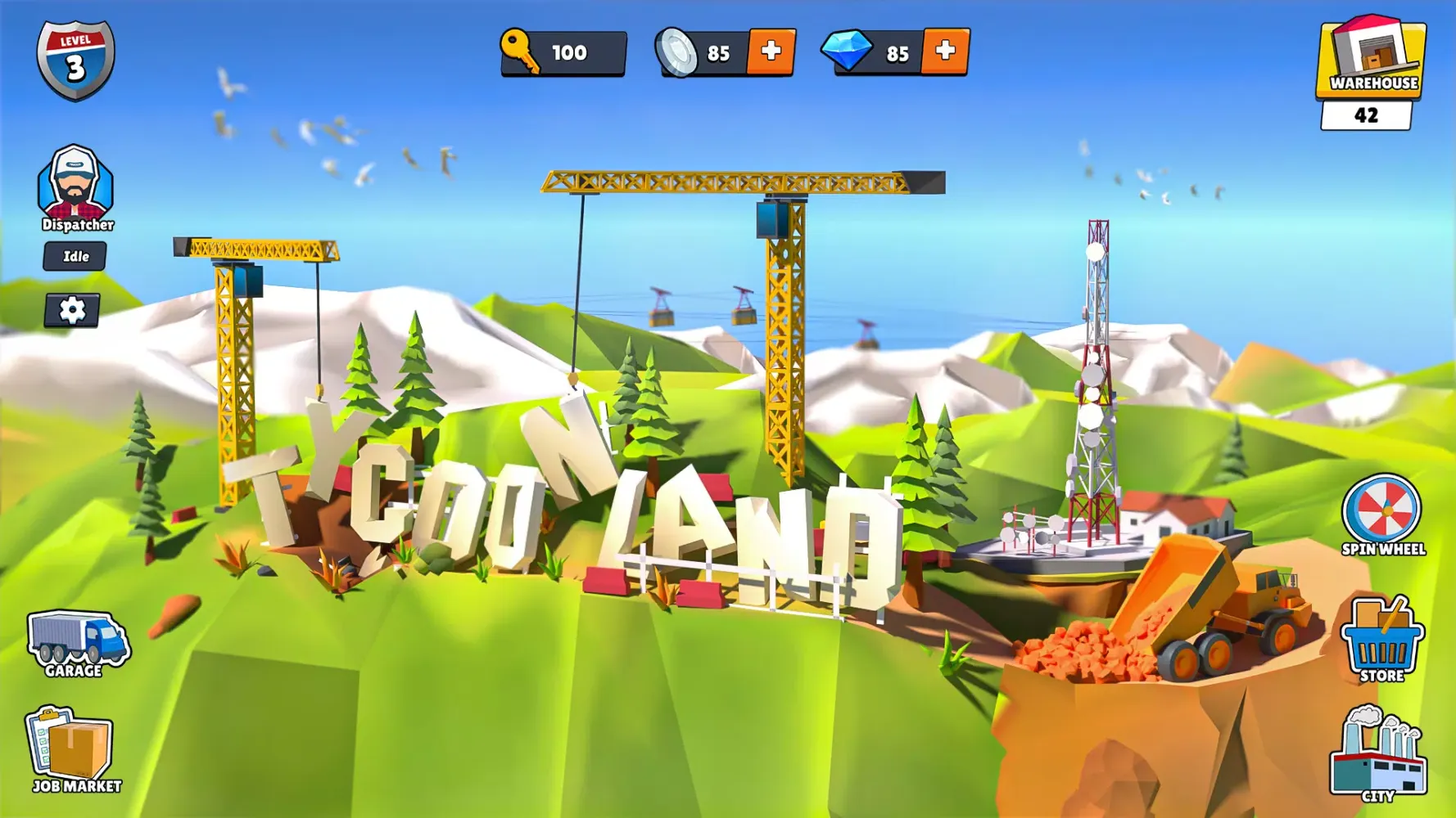 Truckrise Nation: USA Tycoon Screenshots