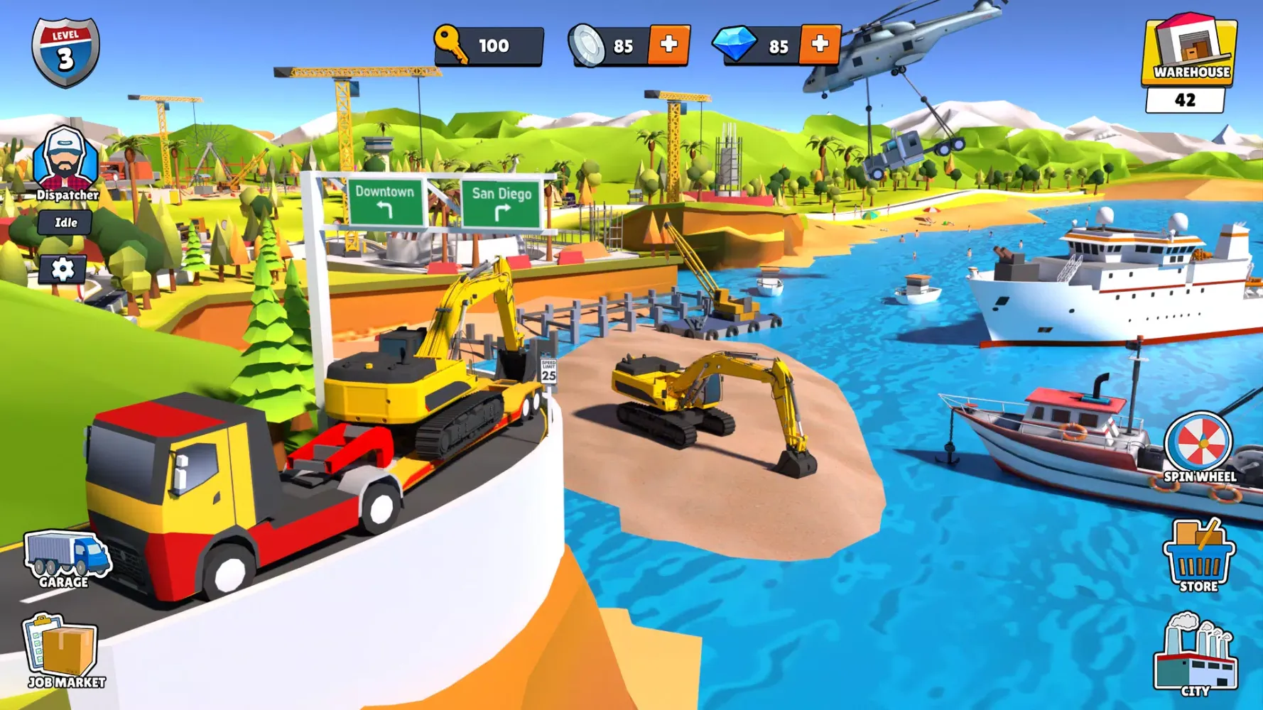 Truckrise Nation: USA Tycoon Screenshots