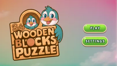 Captures d'écran de Baby Wooden Blocks Puzzle