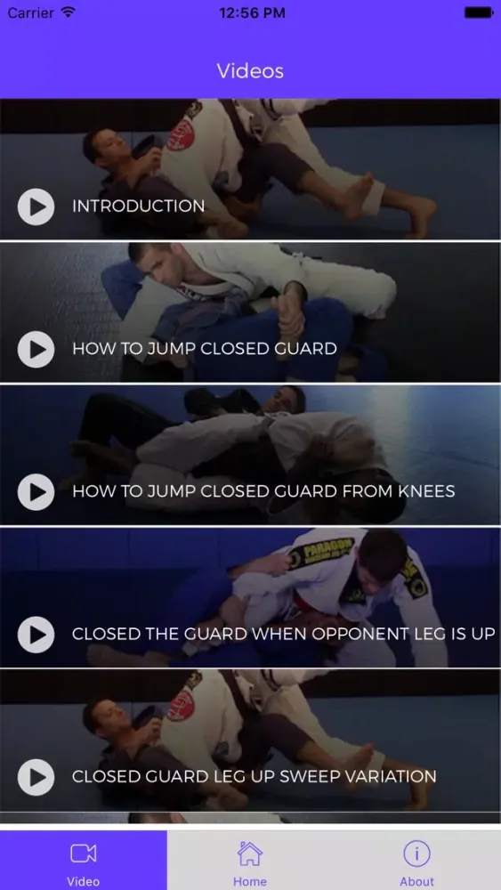 Capturas de tela do Closed Guard 1