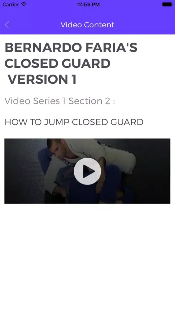Capturas de tela do Closed Guard 1
