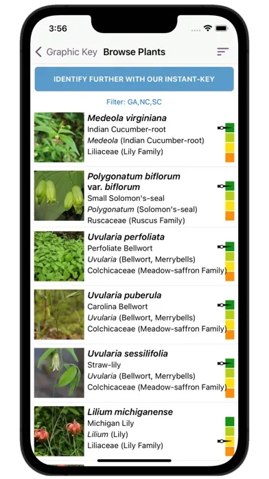 FloraQuest: Carolinas, Georgia سکرین شاٹس