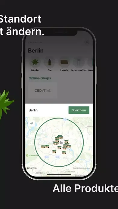 Скриншоты Highcovery: Finde Cannabis