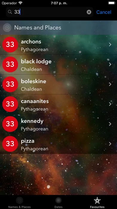 Скриншоты Numerian Numerology Calculator