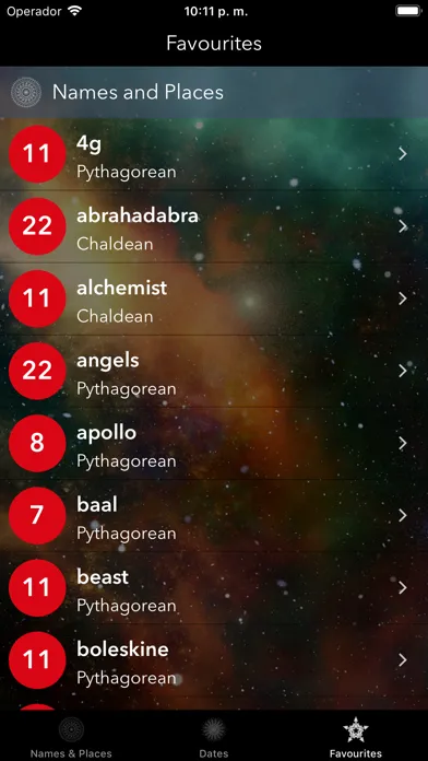 Скриншоты Numerian Numerology Calculator