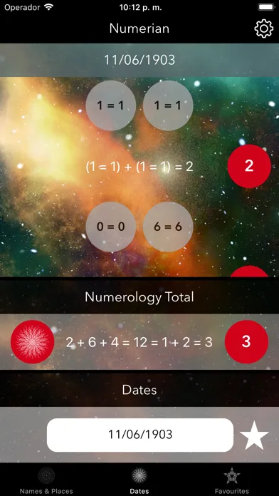 Скриншоты Numerian Numerology Calculator