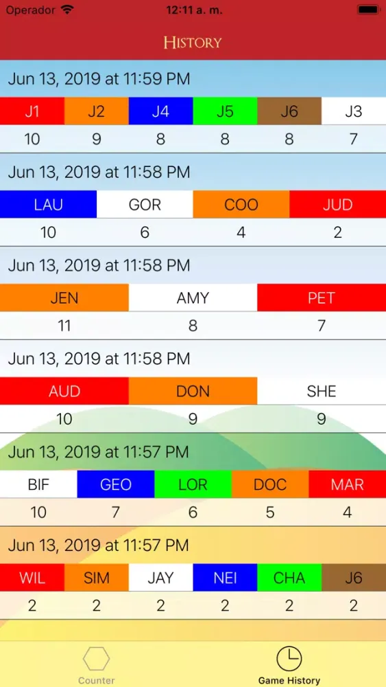 Hex Counter - Catan scores Ekran Görüntüleri