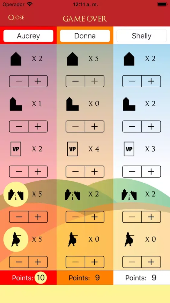 Hex Counter - Catan scores Ekran Görüntüleri