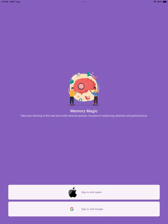 ภาพหน้าจอของ Memory Magic iPad 