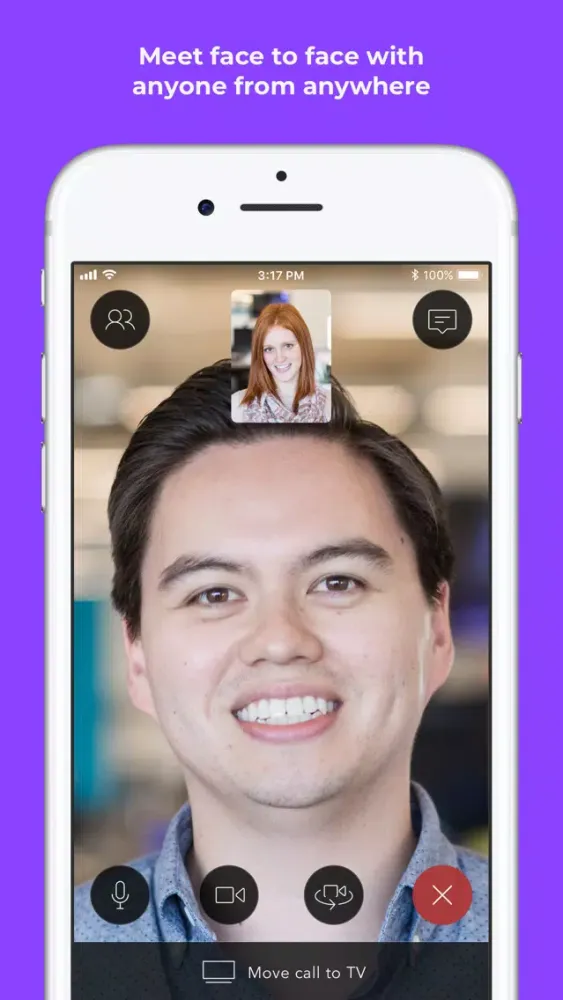 Capturas de tela do Highfive Video Conferencing