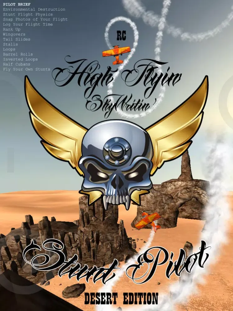 RC High Flyin' SkyWritin' Stunt Pilot, Desert Edition iPad  Screenshots