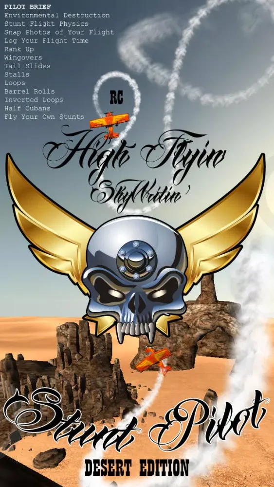 RC High Flyin' SkyWritin' Stunt Pilot, Desert Edition Screenshots