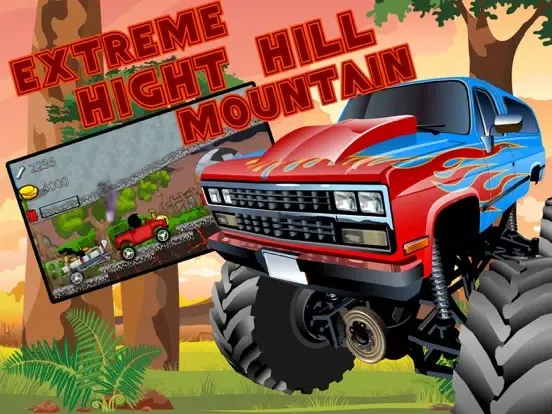 Car Climb Extreme - mountain racing dirt masters iPad  Screenshots