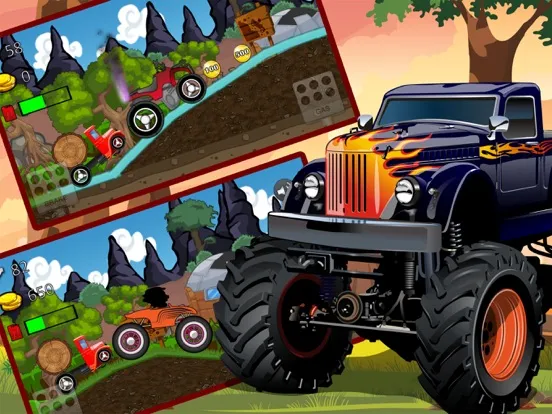 Capturas de pantalla de 4X4 Truck Hill - Car Racing Games iPad 
