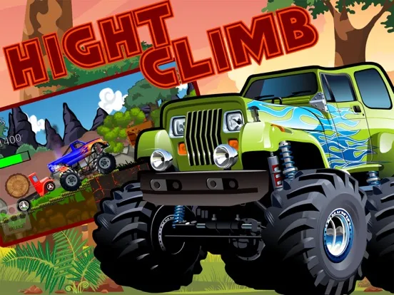 Capturas de pantalla de 4X4 Truck Hill - Car Racing Games iPad 