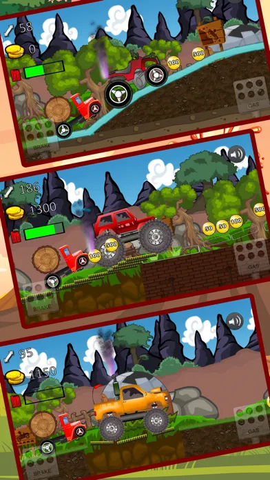 Capturas de pantalla de 4X4 Truck Hill - Car Racing Games