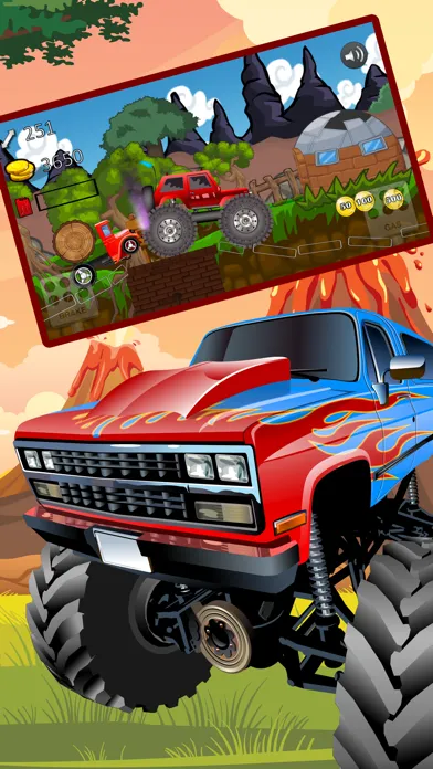 Capturas de pantalla de 4X4 Truck Hill - Car Racing Games