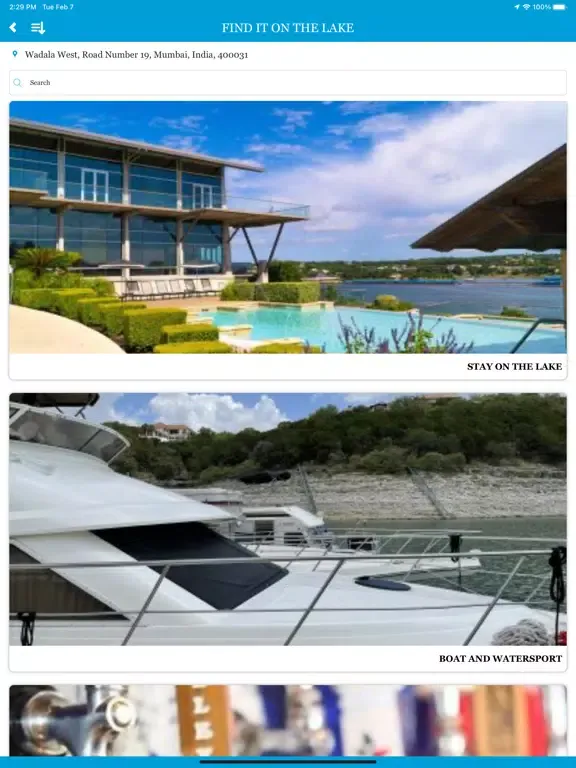 Zrzuty ekranu Highland Lakes Hydrohub iPad 