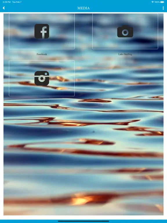 Zrzuty ekranu Highland Lakes Hydrohub iPad 