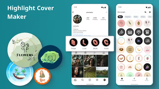 تصاویر Highlight Cover Maker