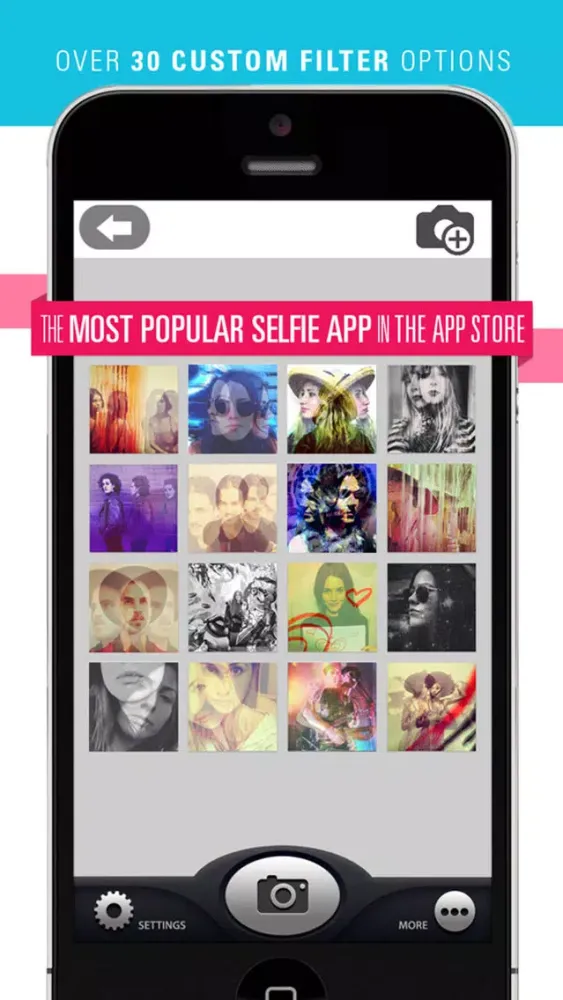 Zrzuty ekranu Seq Pic - Blends & Edits Sequence of Photos: Terrific filters Phenomenal backgrounds Multiple eraser functions