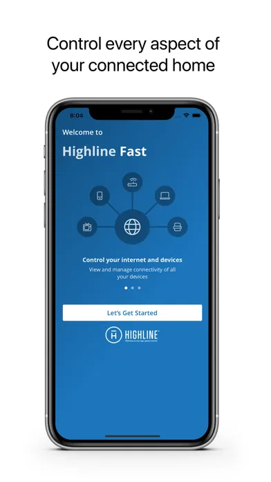 Capturas de tela do Highline Fast
