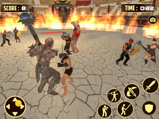 Capturas de pantalla de Gladiator Son of Rome iPad 