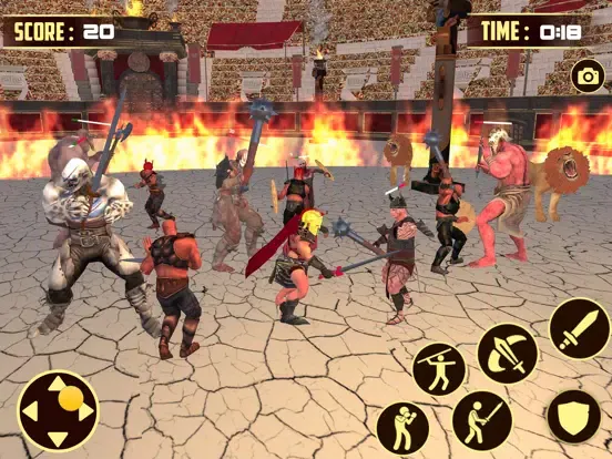 Capturas de pantalla de Gladiator Son of Rome iPad 