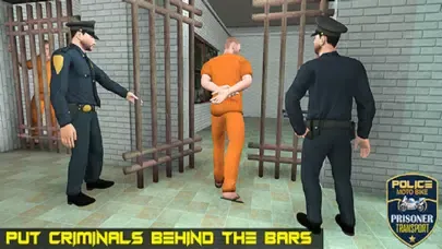 Capturas de tela do Police Bike Prisoner Transport